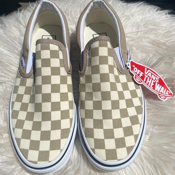 Vans Shoes - Vans Checkerboard Classic Slip-Ons